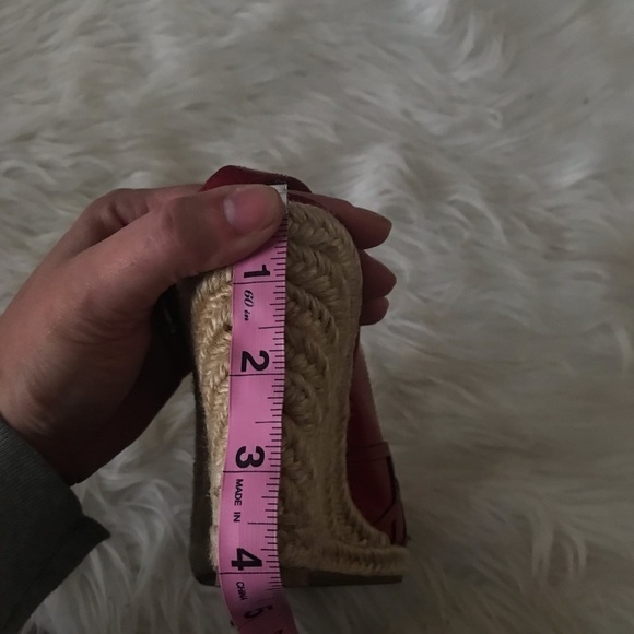 Corso Como red patent leather espadrille wedge 8 - Picture 8 of 8